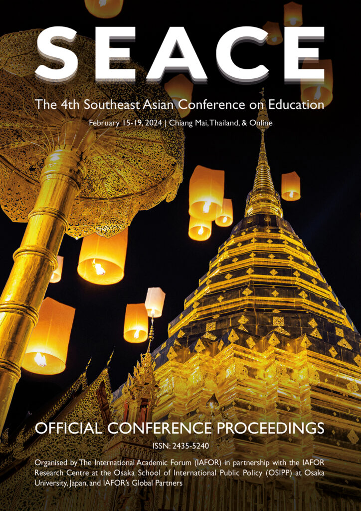 Journal & Proceedings - The Southeast Asian Conference on Education (SEACE)